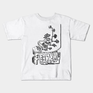 a3: flowering blossom towering obsolete Kids T-Shirt